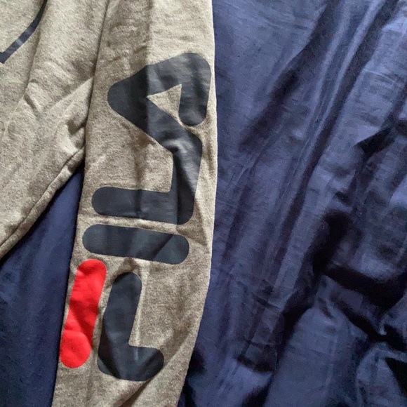 Fila print hoodie - Picture 2 of 3
